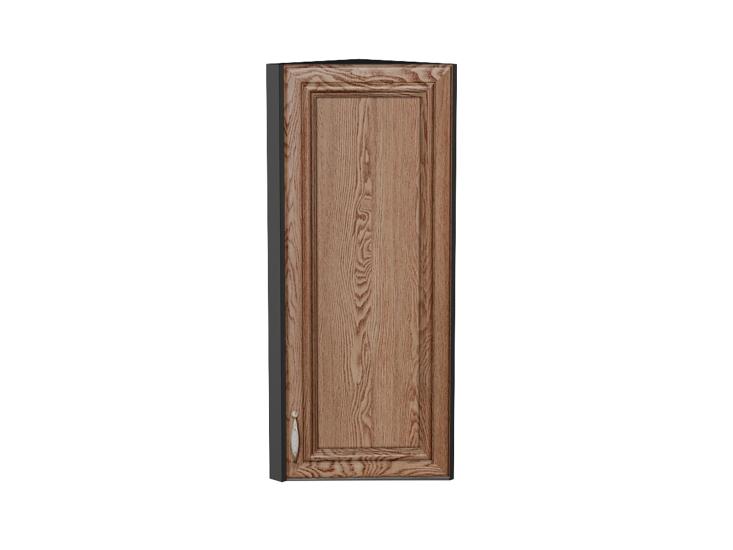 Шкаф верхний торцевой Шале 300Н Brown Dreamline / Graphite