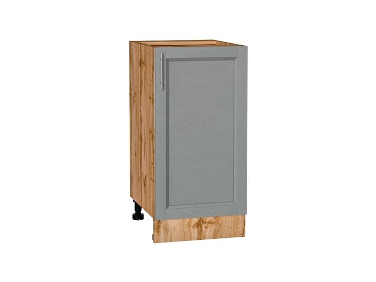 Шкаф нижний Сканди 400 Grey Softwood / Дуб Вотан
