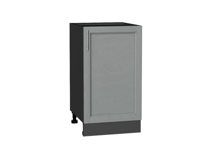 Шкаф нижний Сканди 450 Grey Softwood / Graphite