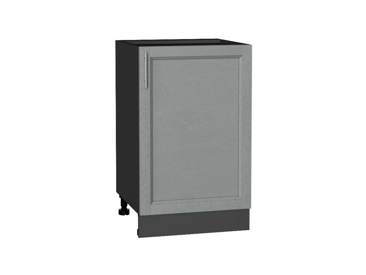 Шкаф нижний Сканди 500 Grey Softwood / Graphite