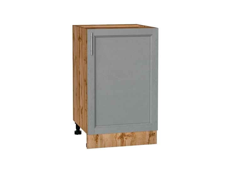 Шкаф нижний Сканди 500 Grey Softwood / Дуб Вотан