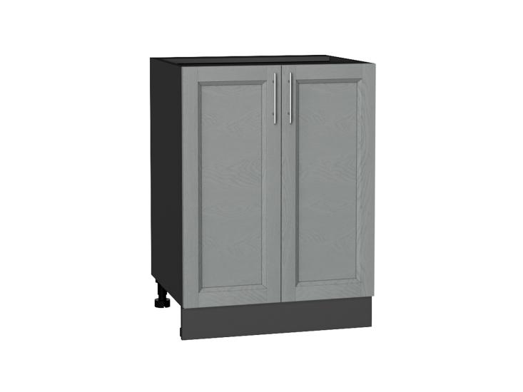 Шкаф нижний Сканди 600 Grey Softwood / Graphite