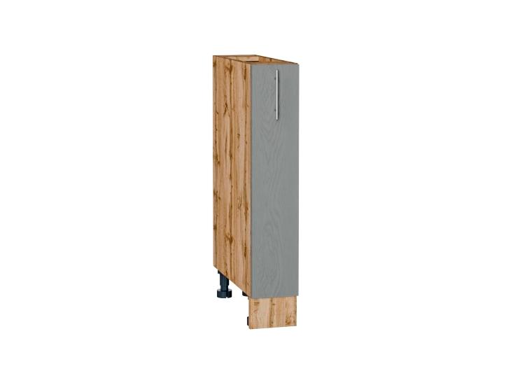 Нижняя бутылочница Сканди 150 Grey Softwood / Дуб Вотан