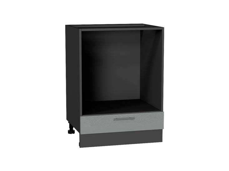 Шкаф под духовку Сканди 600 Grey Softwood / Graphite