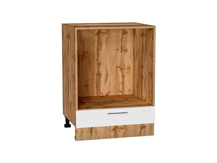 Шкаф под духовку Сканди 600 White Softwood / Дуб Вотан