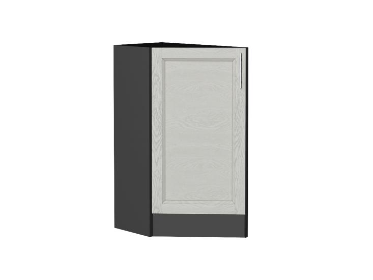 Шкаф нижний торцевой Сканди 300 (прав.) Graphite / Cappuccino Softwood