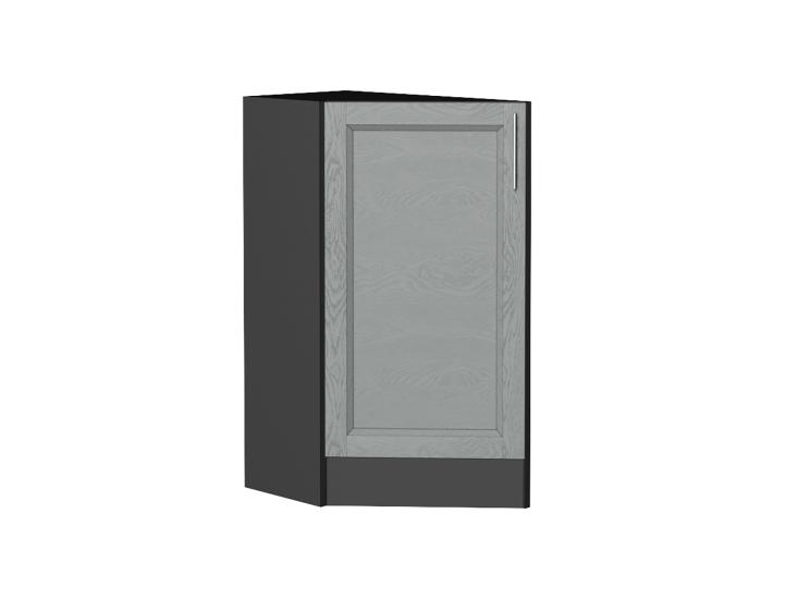 Шкаф нижний торцевой Сканди 300 (прав.) Graphite / Grey Softwood