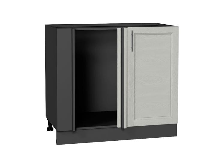 Шкаф нижний угловой Сканди 990М Cappuccino Softwood / Graphite