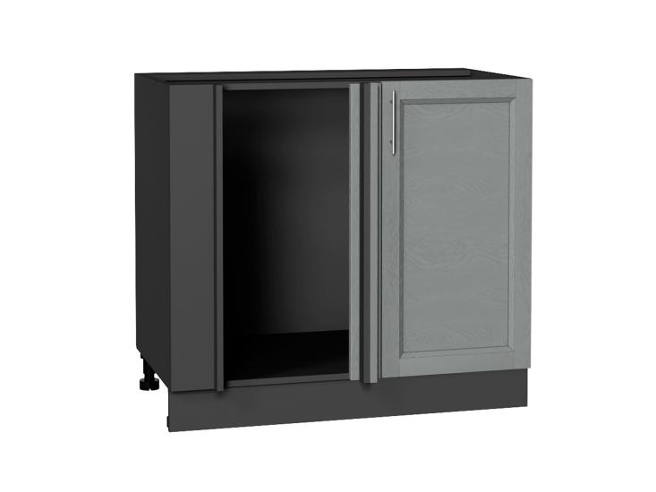 Шкаф нижний угловой Сканди 990М Grey Softwood / Graphite