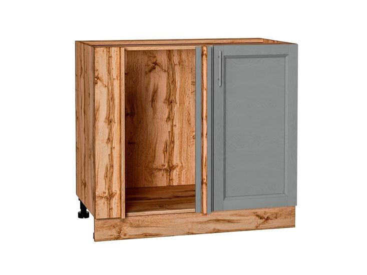 Шкаф нижний угловой Сканди 990М Grey Softwood / Дуб Вотан