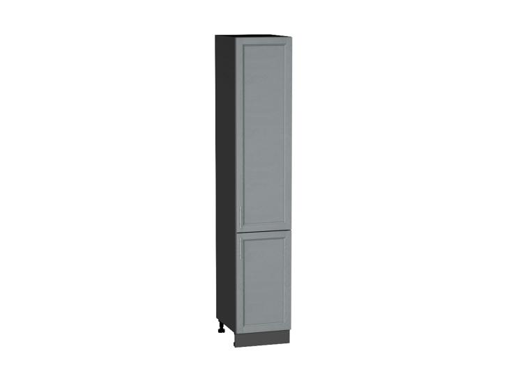 Шкаф пенал Сканди 400 (для верхних шкафов 720) Grey Softwood / Graphite
