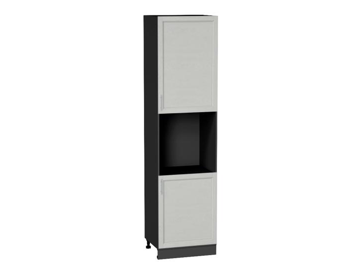 Шкаф пенал под бытовую технику Сканди 600Н (для верхних шкафов 920) Cappuccino Softwood / Graphite
