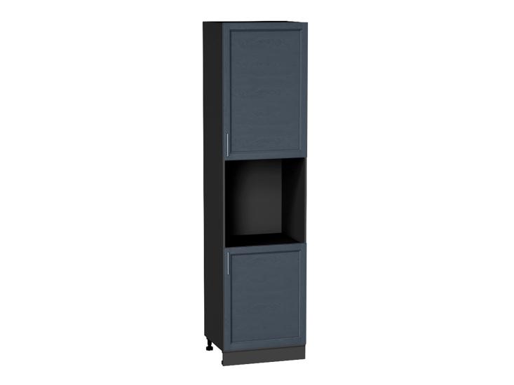 Шкаф пенал под бытовую технику Сканди 600Н (для верхних шкафов 920) Graphite Softwood / Graphite