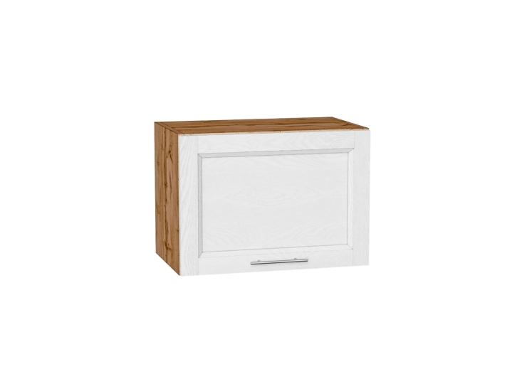 Шкаф верхний горизонтальный Сканди 500 White Softwood / Дуб Вотан