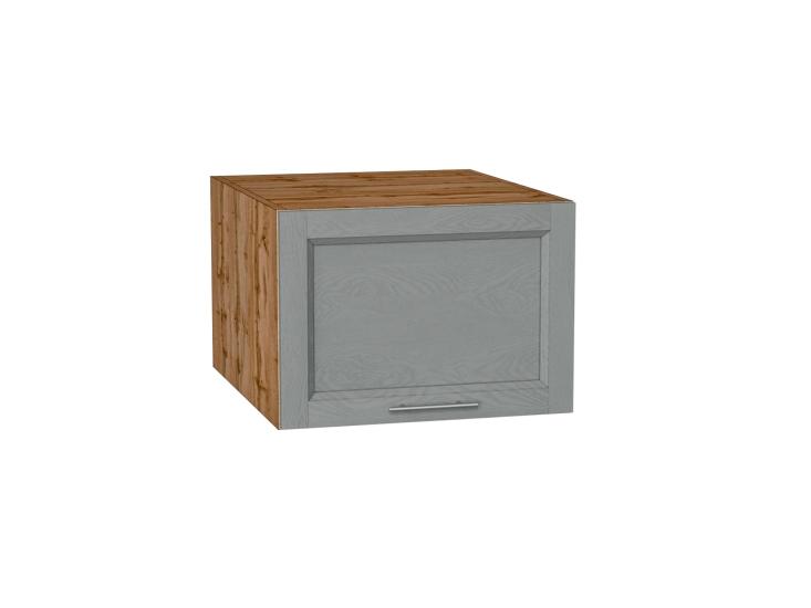 Шкаф верхний горизонтальный с увеличенной глубиной Сканди 510 Grey Softwood / Дуб Вотан