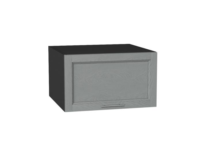 Шкаф верхний горизонтальный с увеличенной глубиной Сканди 610 Grey Softwood / Graphite