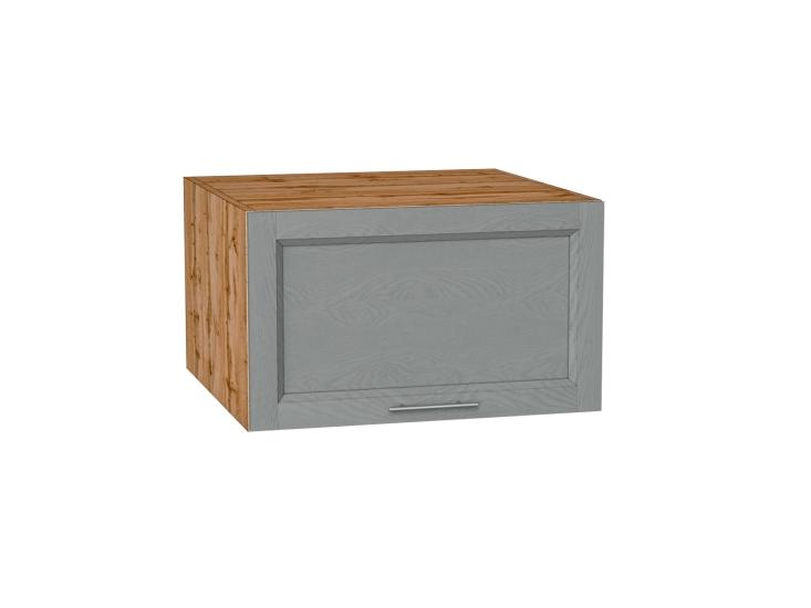 Шкаф верхний горизонтальный с увеличенной глубиной Сканди 610 Grey Softwood / Дуб Вотан