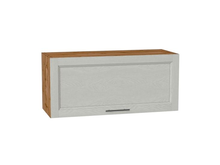 Шкаф верхний горизонтальный Сканди 800 Cappuccino Softwood / Дуб Вотан