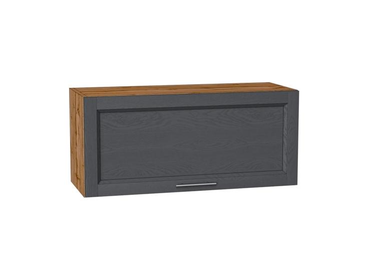 Шкаф верхний горизонтальный Сканди 800 Graphite Softwood / Дуб Вотан