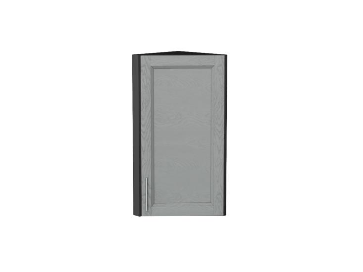 Шкаф верхний торцевой Сканди 300 Grey Softwood / Graphite