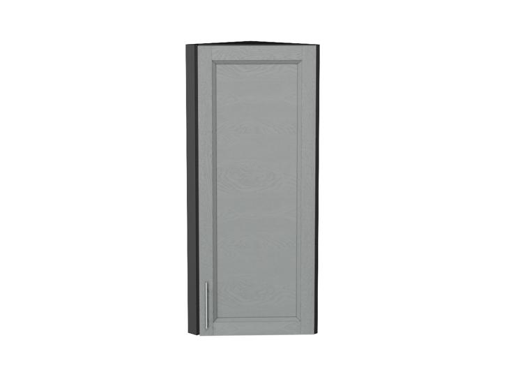 Шкаф верхний торцевой Сканди 300Н Grey Softwood / Graphite