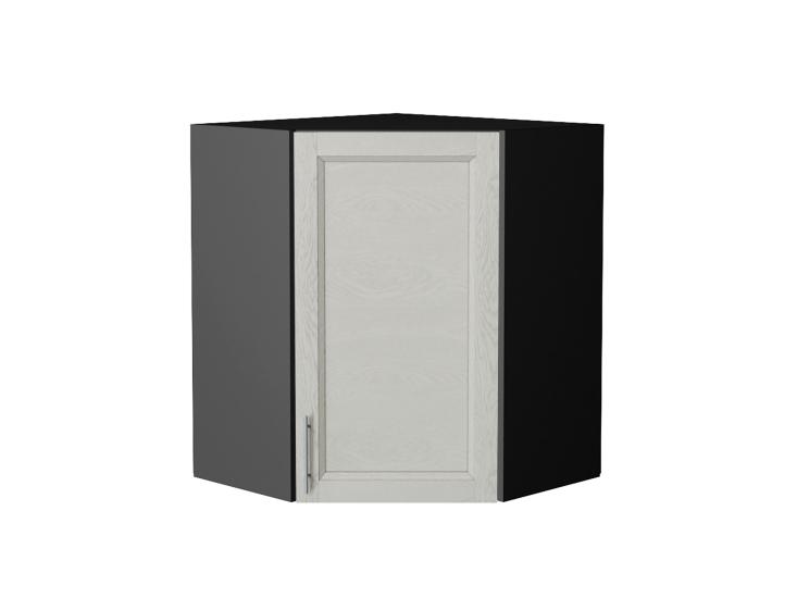 Шкаф верхний угловой Сканди 590 Cappuccino Softwood / Graphite