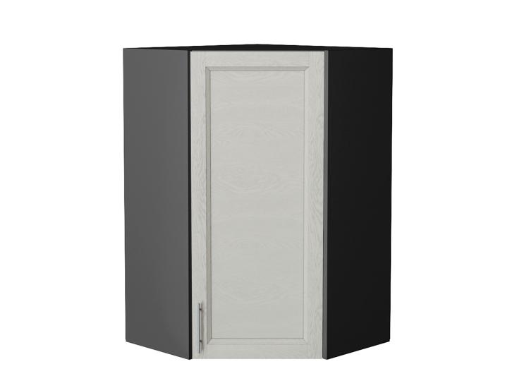 Шкаф верхний угловой Сканди 590Н Cappuccino Softwood / Graphite