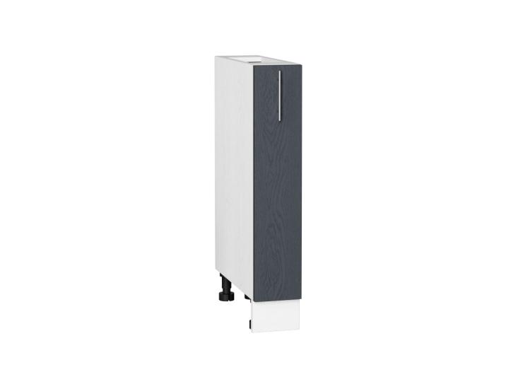 Нижняя бутылочница Сканди 150 Graphite Softwood / Белый