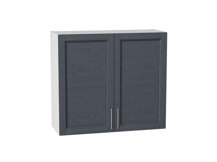 Шкаф верхний Сканди 800 Graphite Softwood / Белый