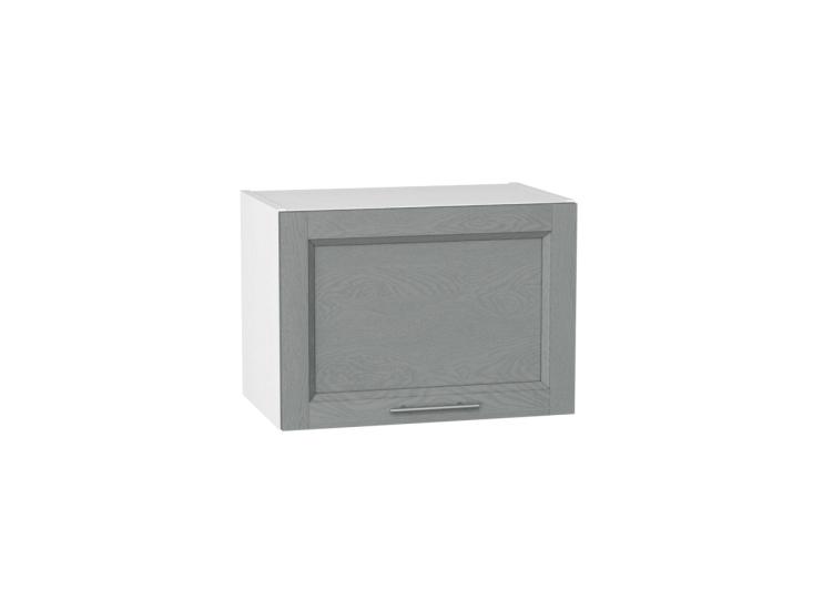 Шкаф верхний горизонтальный Сканди 500 Grey Softwood / Белый