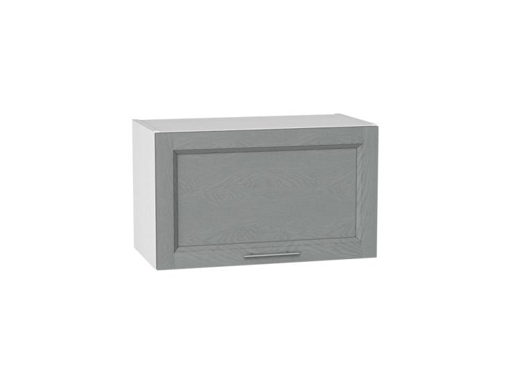 Шкаф верхний горизонтальный Сканди 600 Grey Softwood / Белый