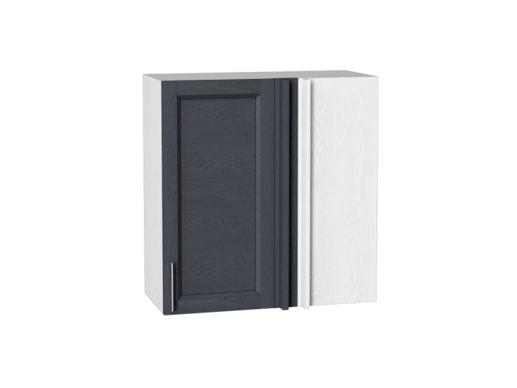 Шкаф верхний прямой угловой Сканди 700 Graphite Softwood / Белый