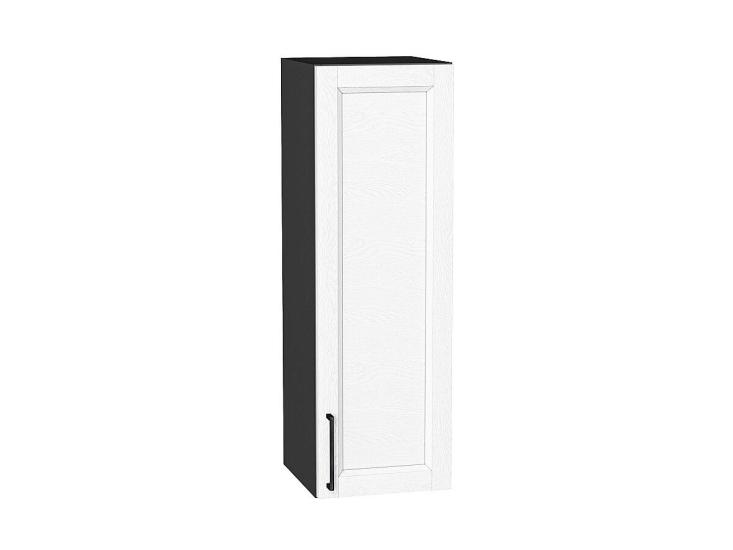 Шкаф верхний Сканди 300Н White Silkwood / Graphite