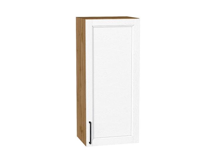 Шкаф верхний Сканди 400Н White Silkwood / Дуб Вотан
