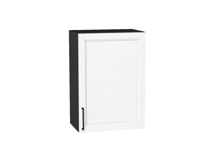 Шкаф верхний Сканди 500 White Silkwood / Graphite