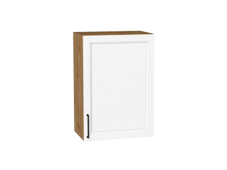 Шкаф верхний Сканди 500 White Silkwood / Дуб Вотан