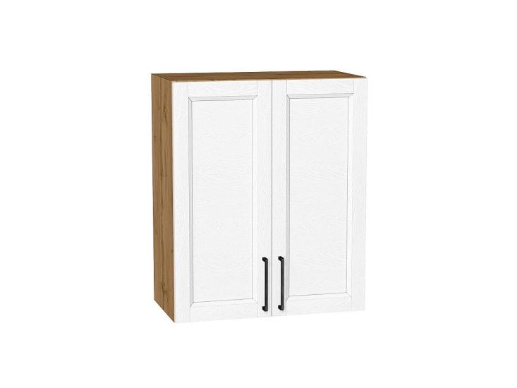 Шкаф верхний Сканди 600 White Silkwood / Дуб Вотан