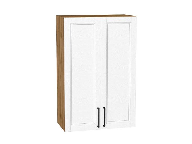 Шкаф верхний Сканди 600Н White Silkwood / Дуб Вотан
