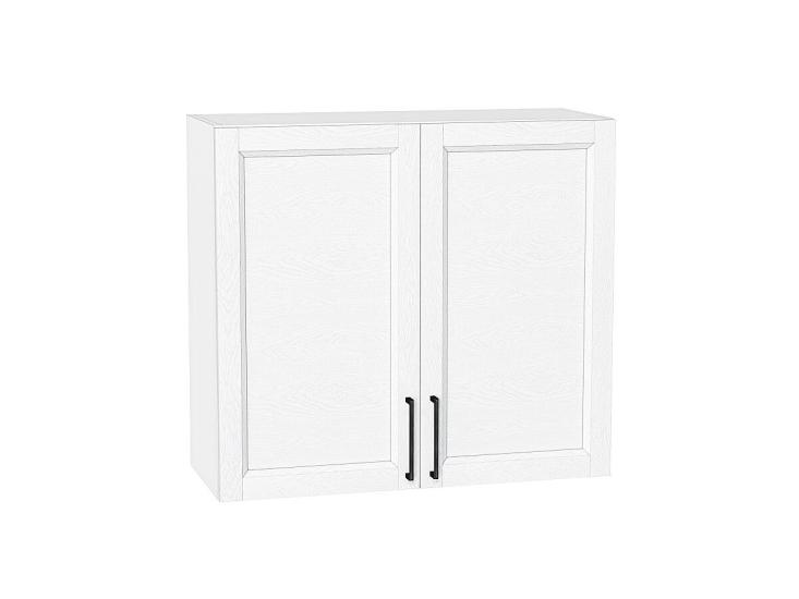 Шкаф верхний Сканди 800 White Silkwood / Белый