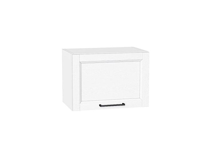 Шкаф верхний горизонтальный Сканди 500 White Silkwood / Белый