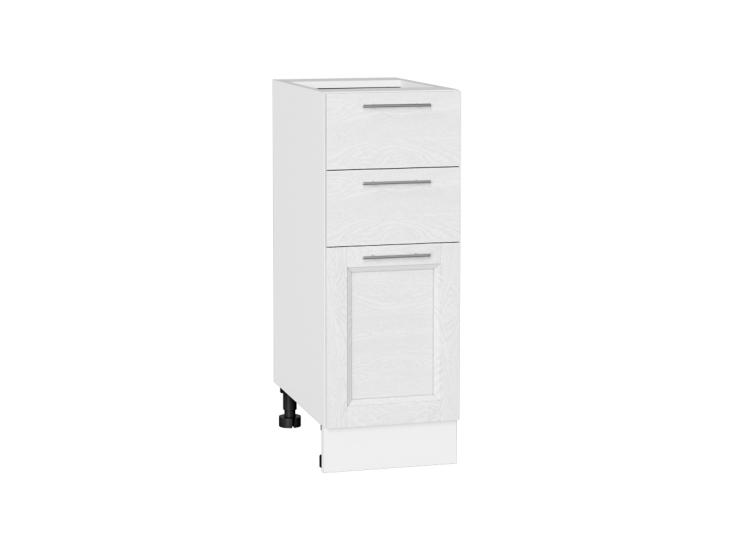 Шкаф нижний с 3-мя ящиками Сканди 300 White Softwood / Белый