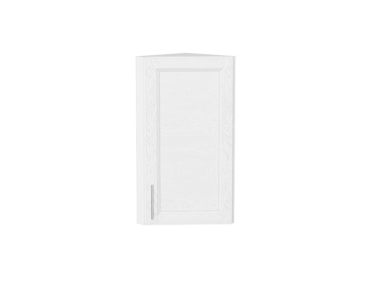 Шкаф верхний торцевой Сканди 300 White Softwood / Белый
