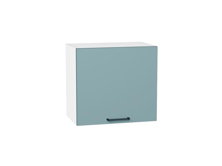 Шкаф верхний горизонтальный Флэт 500Н Grey-green In 2S / Белый