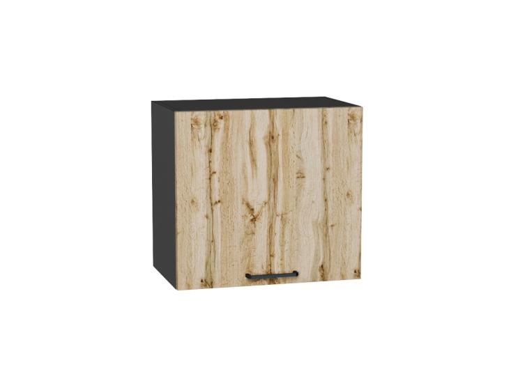 Шкаф верхний горизонтальный Флэт 500Н Wotan Oak 2S / Graphite