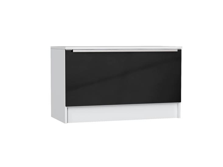Тумба Стиль ТБ-800 Anthracite / Белый