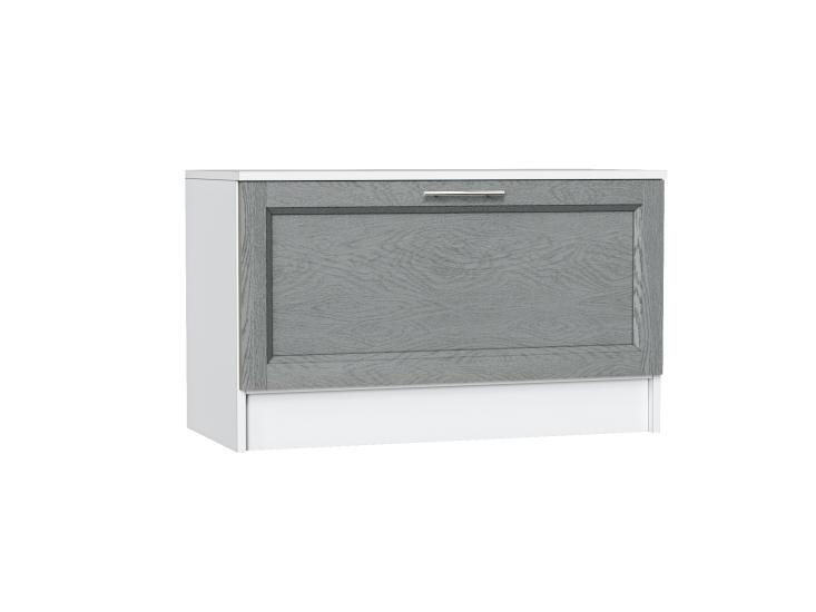 Тумба Стиль ТБ-800 Grey Softwood / Белый