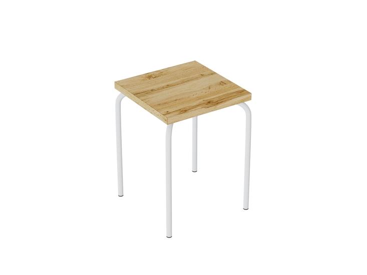 Табурет CHICO (SLС-1.2) Wotan Oak 2S / Алюминий