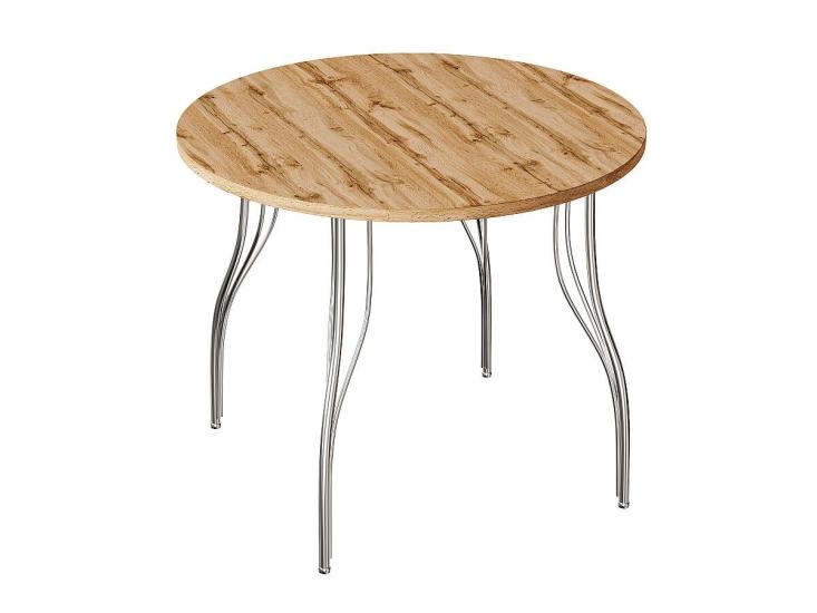 Стол обеденный круглый TLC-2.2 (ОС-12) 900 Wotan Oak 2S