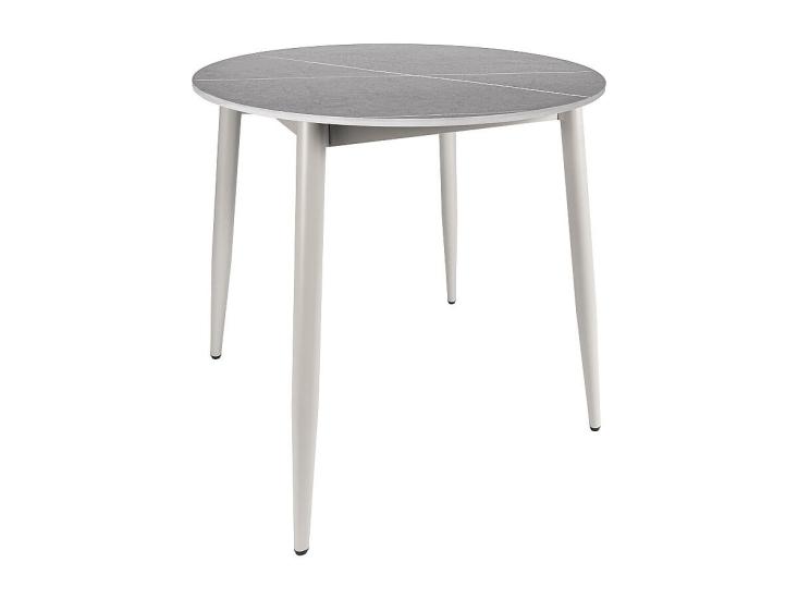Стол круглый Uni-Form-R.2B SGrey / Grey Matt Cliff