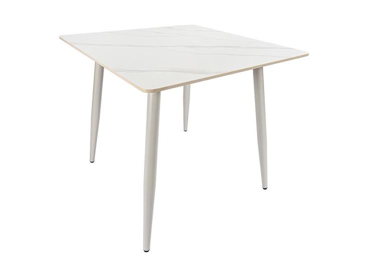 Стол квадратный Uni-Form-S.2B SGrey / White Matt Marble